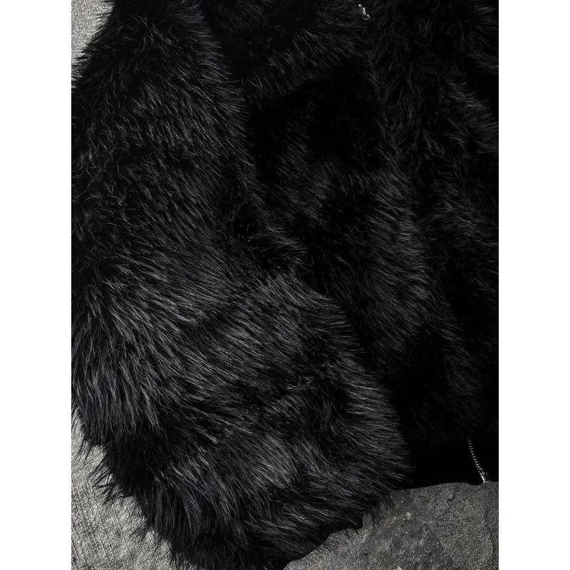 BLACK SERAPH FUR COAT