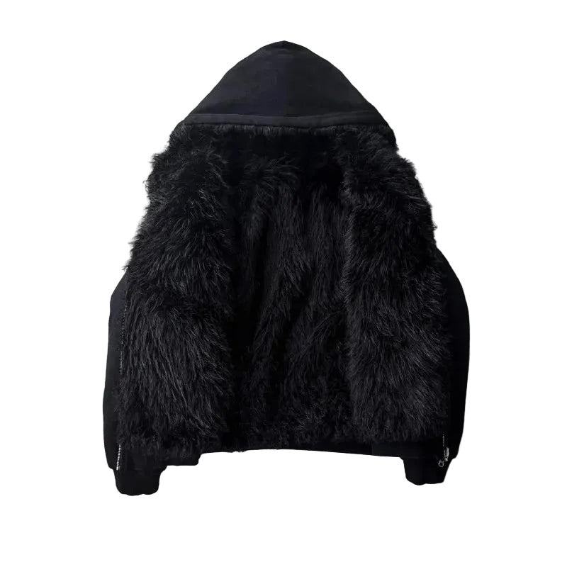 BLACK SERAPH FUR COAT