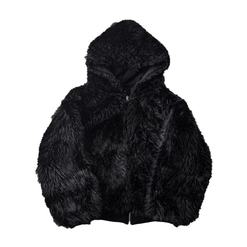 BLACK SERAPH FUR COAT